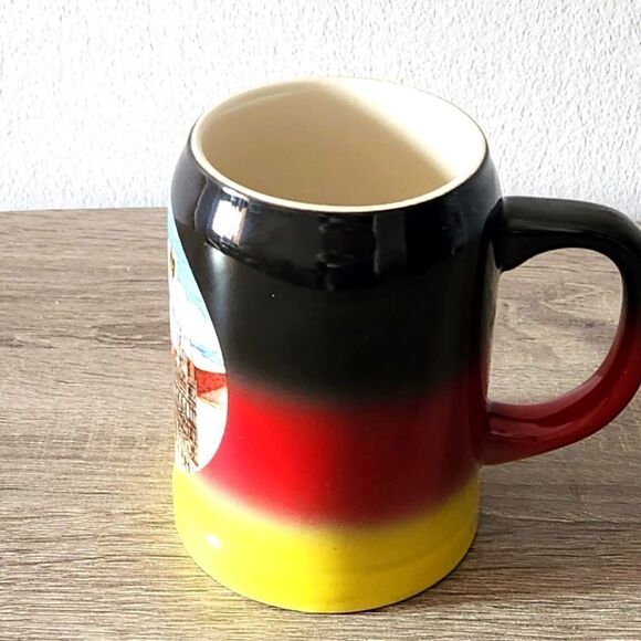 MUNCHEN Gerz Beer Mug Stein Ceramic Pottery Crock 0.5L - Picture 2 of 3